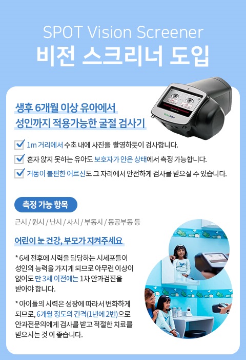 비전 스크리너 도입